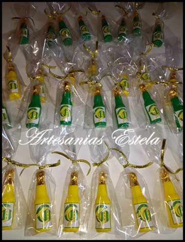 Souvenir Mini Botellitas Personalizadas Artesanias Estela