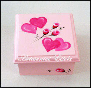 Cajas Decoradas San Valentin