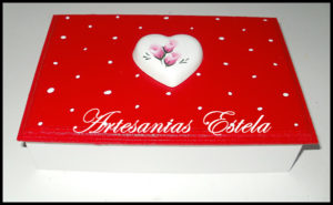 Cajas Decoradas San Valentin